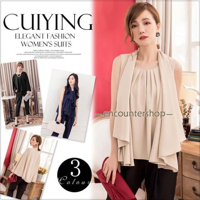 パンツドレス 結婚式 パーティードレス パンツスタイル セットアップ 上下セット フォーマル 二次会 体型カバー お呼ばれ パーティードレス 20代 30代 40代 50代