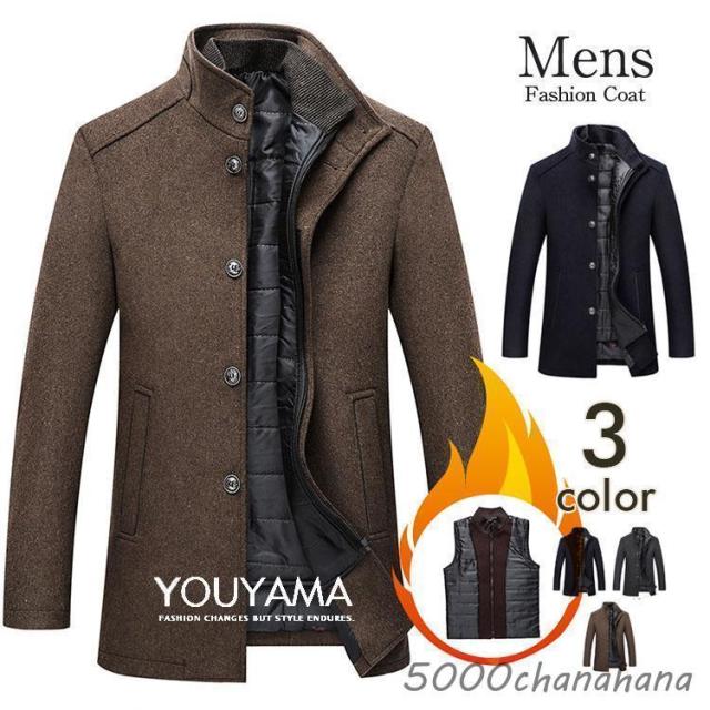 アウター メンズ コート 紳士用 メンズトップス 秋冬 厚手 カジュアル 新作