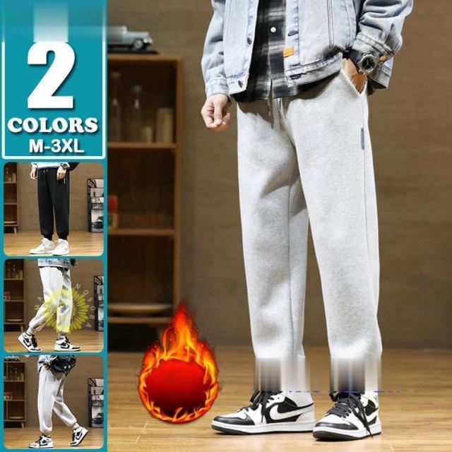 スウェットパンツ メンズ 厚手パンツ 無地 裏起毛 秋冬着 ジョガーパンツ カジュアル スポーツ おしゃれ ウエストゴム