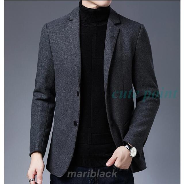 ジャケット メンズ 春 秋 冬 40? 50代へも好評なデザインとな上級モデル ウール 羊毛 ビジネス カジュアル コート テーラード