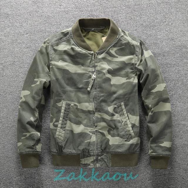 MA-1 ミリタリージャケット メンズ カモフラ 迷彩柄 無地 アウトドア 作業着 ワーク カモフラージュ カッコイイ アウター 秋服 冬服