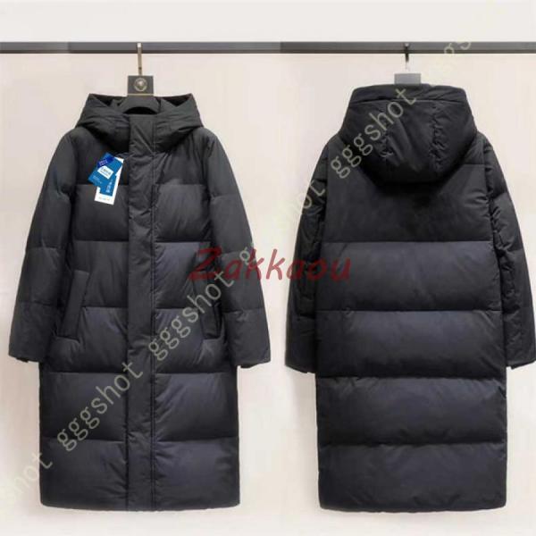 ロングコート レディース 冬 大きいサイズ ベンチコート フード付き ダウンコート ダウンジャケット ポケット 着痩せ 無地 冬服 軽量 防寒 厚手 アウトドア