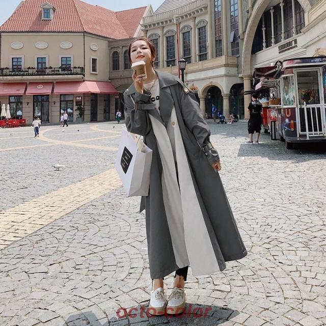 綺麗め アウター コート トレンチコート ロング ロング丈 半袖 長袖 ワイド Aライン ウエストリボン バイカラー かわいい 大人可愛い きれいめ シンプル