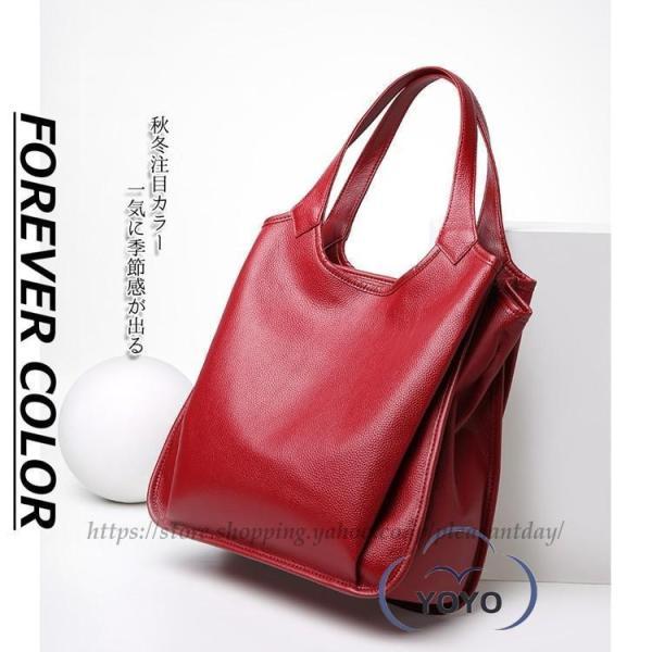 トートバッグ レディース トート 革 本革 鞄 かばん 肩掛け 通勤 通学 通勤バッグ 手提げバッグ A4 無地 ファスナー付き シンプル ハンドル バッグ おしゃれ