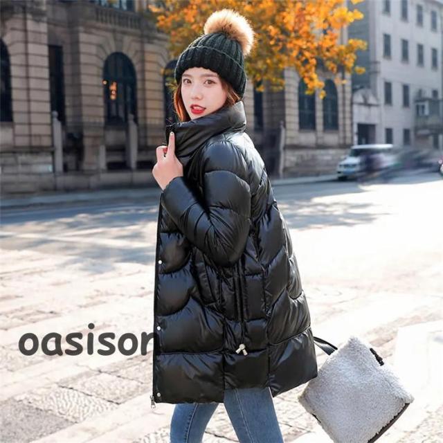 秋冬 ダウンコート レディース ダウンコート ミドル丈 レディース ダウンジャケット ミドル丈 コート アウター 中綿 軽量