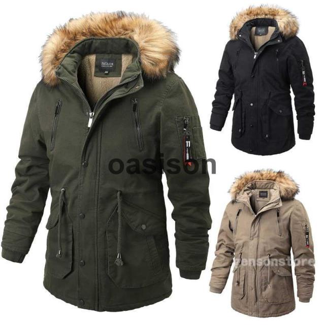 ミリタリージャケット 中綿コート メンズ 裏 ボアジャケット ロング丈 モッズコート 厚手 裏起毛 大きいサイズ あったか 防寒 裏フリース 秋冬