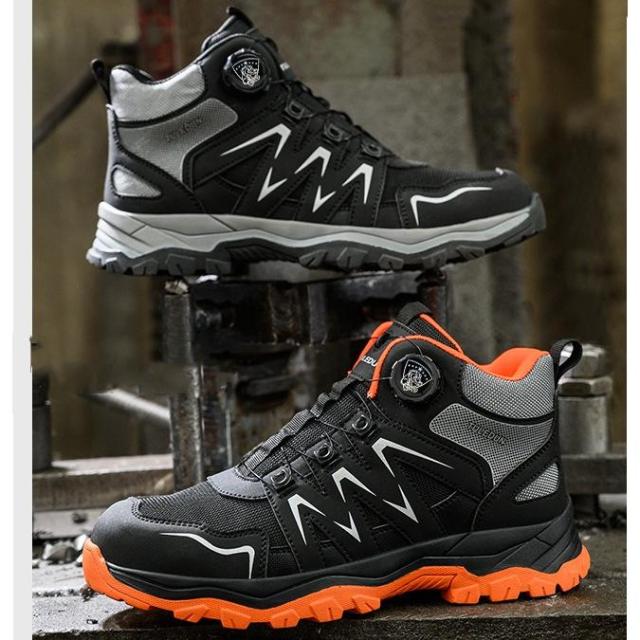 トレッキングシューズ メンズ 防水 ハイキングシューズ アウトドア キャンプ シュー ズ 軽量 耐磨耗 登山靴 雪道 ハイキングブーツ 通気性