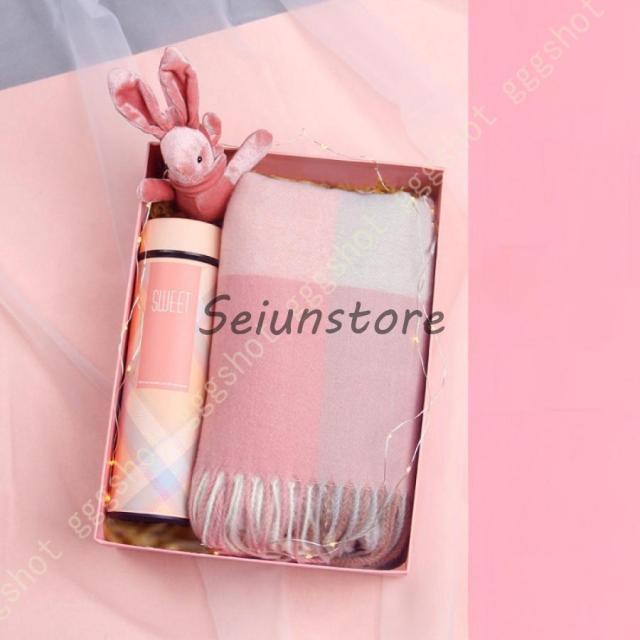 ギフトセット 女性向け セット カシミヤマフラー 手袋 保温水筒 マフラー 防寒 暖かい レディース 女性 2点セット プレゼント ギフト 秋 冬 彼女 嫁 母 贈り物