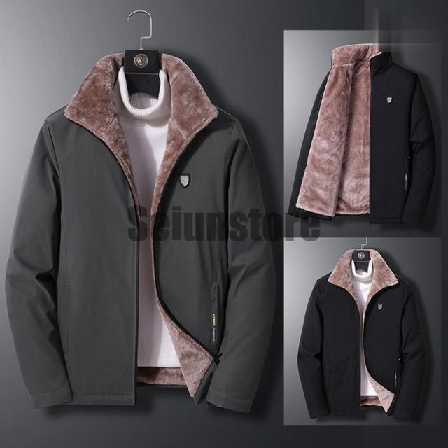 裏ボアジャケット メンズ ジャケット ジャンパー 裏ボア 厚手 防寒 暖か 冬物 新作