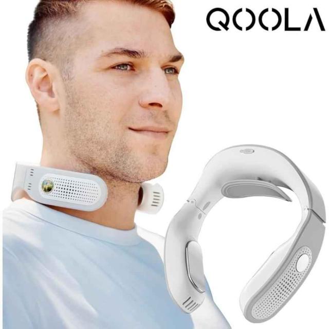 ネッククーラー QOOLA 冷却プレート ネックヒーター 3000mAh ネッククーラー QOOLA 冷却プレート ネックヒーター 3000mAh