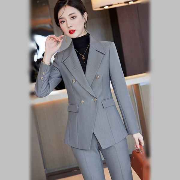 大きいサイズ スーツ フォーマル オフィス OL 通勤 ビジネス ダブルブレストジャケット＆パンツの2点セットレディーススーツ L 2L 3L 4L 5L サイズ セール 大きいサイズ スーツ フォーマル オフィス OL 通勤 ビジネス ダブル