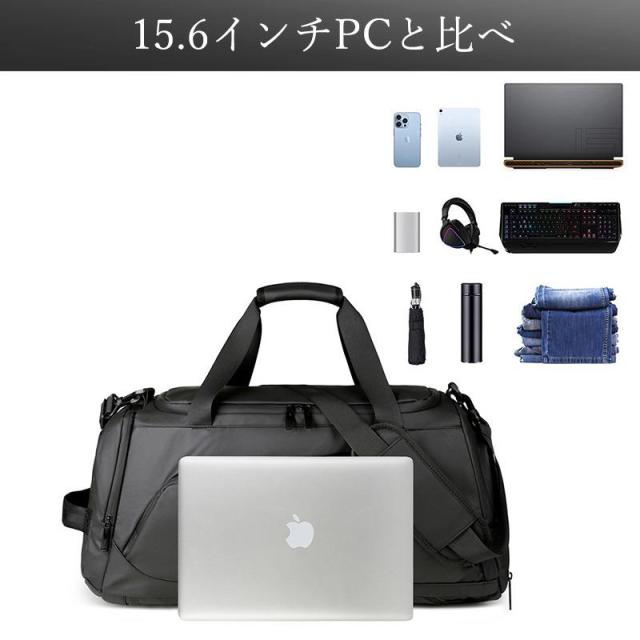 ボストンバッグ 4way 大容量 リュック ショルダーバッグ ジムバッグ