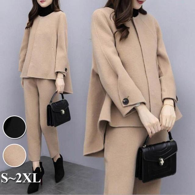 卒業式 服 母 パンツスーツ セレモニースーツ 卒園式 服装 ママ 入学式 スーツ レディース 母親 パンツ 2点セット セットアップ 通勤OL 30 40代 おしゃれ