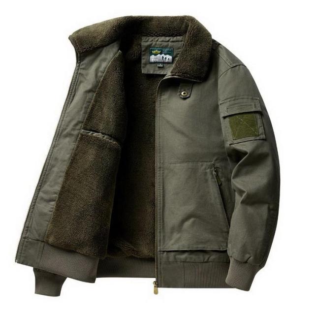 ミリタリージャケット メンズ ボアジャケット ma-1 ma1 ジャンパー トラックジャケット アウター 厚手 綿入り 防寒着 秋冬 秋物_10