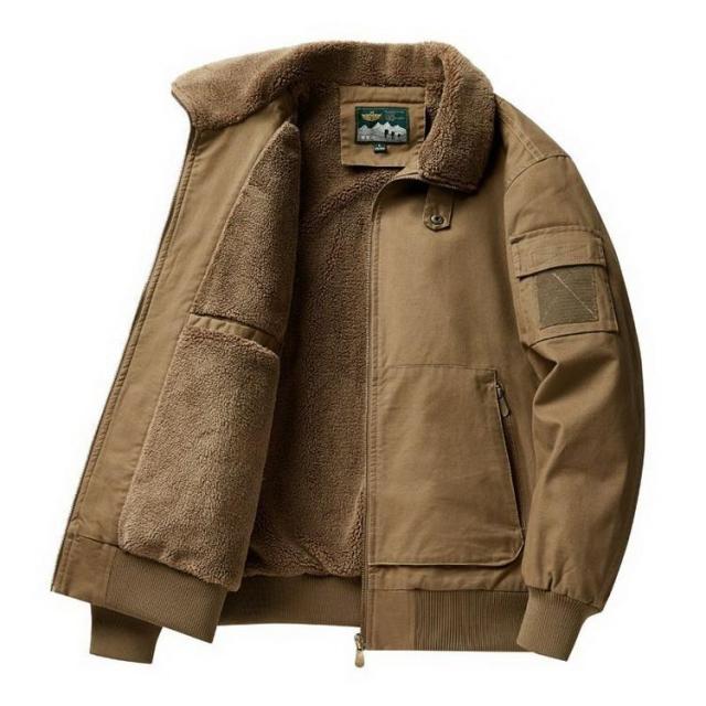 ミリタリージャケット メンズ ボアジャケット ma-1 ma1 ジャンパー トラックジャケット アウター 厚手 綿入り 防寒着 秋冬 秋物_11