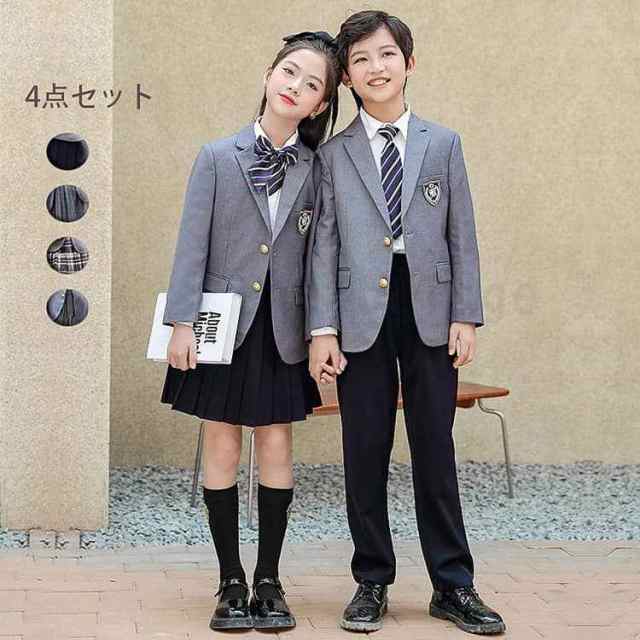 入学式 卒業式 スーツ 女の子 男の子 4点セット 小学生 中学生 高校生 ジュニアスーツ 中学 受験 スーツ 女の子 大きいサイズ 制服 卒服  スカート パンツ 入園式 卒園式 七五三 お受験 発表会 子供 フォーマル スーツの通販はau PAY マーケット - questore 