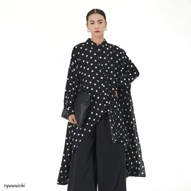 衣装 レディース ロング丈 チドリ透かし彫り 総柄 柄物 流行り物系 冷やりとした 透け感 肌見せ 格好のいい 黒いこと 白いこと お出かけ もの言う花 出来事清楚