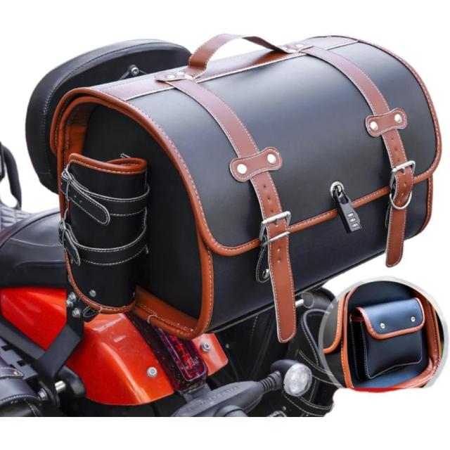 バイク リアボックス 33L トップケース バイクボックス バイク用ボックス 着脱可能式 大容量 原付 スクーター フルフェイス収納可能 ヘルメット入れ