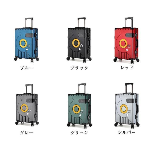 スーツケース TSAロック付きキャリーケース！ アルミフレームの軽量ハードケースで、大容量のトラベル用トランクです 安全でおしゃれな旅行アイテム_11