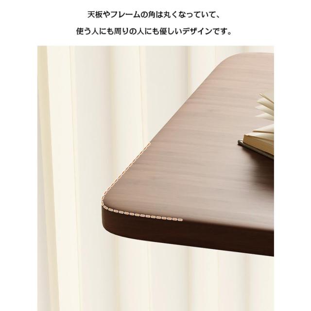 サイドテーブル 昇降式 キャスター付き 高さ66?106cm 北欧 キャスター ブラック 白 スチール ベッド横 デスク 玄関 回転 おしゃれ 昇降式 食事_8