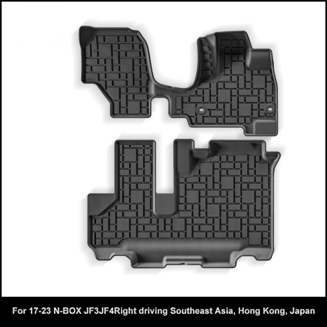 N-BOX 立ち会い場つや消し NBOX JF3 JF4系 傾斜面 ターボ 取り片づける申し合わせ 室内装飾 雨合羽 汚れた状態押しとどめる 御盆 3D立体立ち会い場つや消し