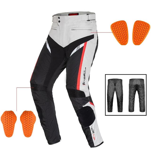 【爆買】バイクパンツ メンズ 春夏秋冬 メッシュ ライディング レーシング ツーリング バイク用 4シーズン 防風耐磨 プロテクター装備 保温インナー付き