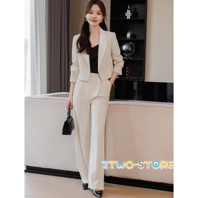 パンツスーツ レディース スーツ レディース かっこいい セットアップ レディース セレモニー 卒業式 入学式 パンツスーツ ママ カジュアル オシャレ