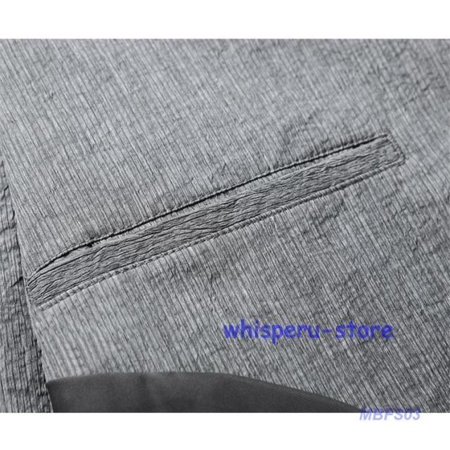 テーラードジャケット メンズ 夏用 ブレザー サマージャケット ストレッチ 軽量 無地 春秋 スーツジャケット カジュアル ビジネス 大きいサイズ