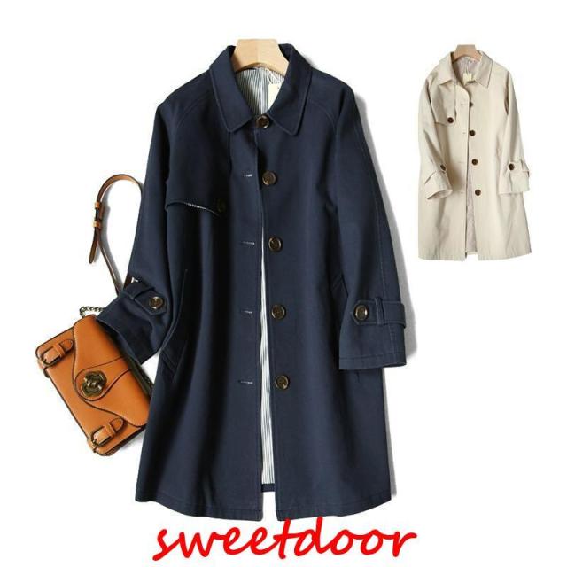 40代 防寒 2023新作 春 暖かい 50代 防風 おしゃれ 30代 無地 レディース 秋 軽い コート 冬 ロングコート スプリングコート トレンチコート 通勤