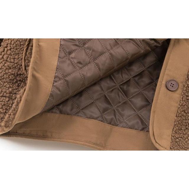 コート フード レディース 秋冬 アウター ロングコート ツイード 大きいサイズ ブルゾン 羽織 防寒 厚手 暖かい ゆったり 体型カーバー 冬コート ポケット付き