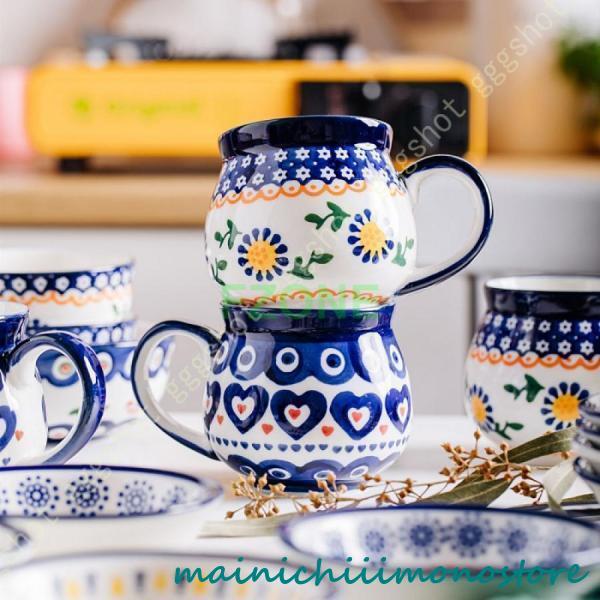 ポーランド食器 フリーカップ そば猪口2個セット ポーランド食器