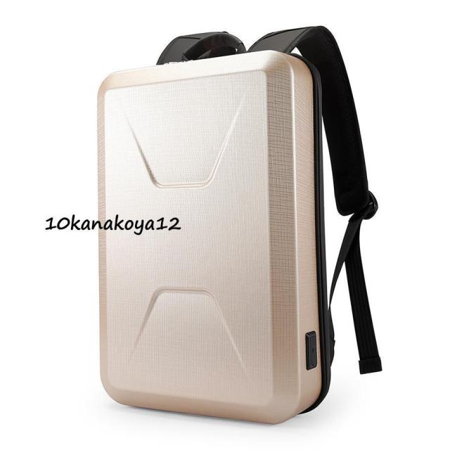 リュック メンズ 大容量 リュックサック ビジネスリュック TSAロック ハードシェル ビジネス 通勤 出張 旅行 PCバッグ ノートPC 多機能 クリスマスプレゼント