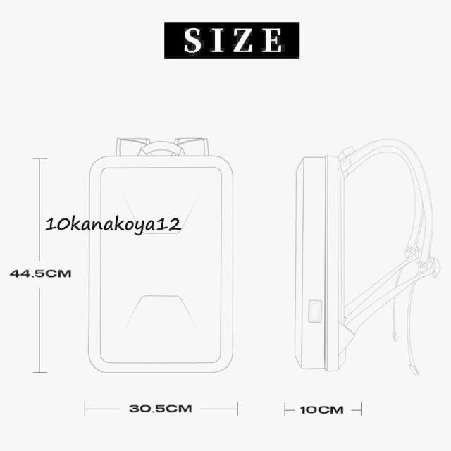 リュック メンズ 大容量 リュックサック ビジネスリュック TSAロック ハードシェル ビジネス 通勤 出張 旅行 PCバッグ ノートPC 多機能 クリスマスプレゼント