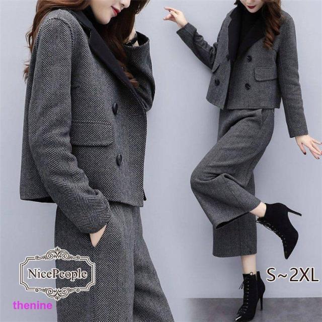 パンツスーツ レディース 50代 卒業式 服 母 セットアップ 40代 おしゃれ ママフォーマル 長袖 卒園式 入学式 ジャケット 通勤 OL 母親