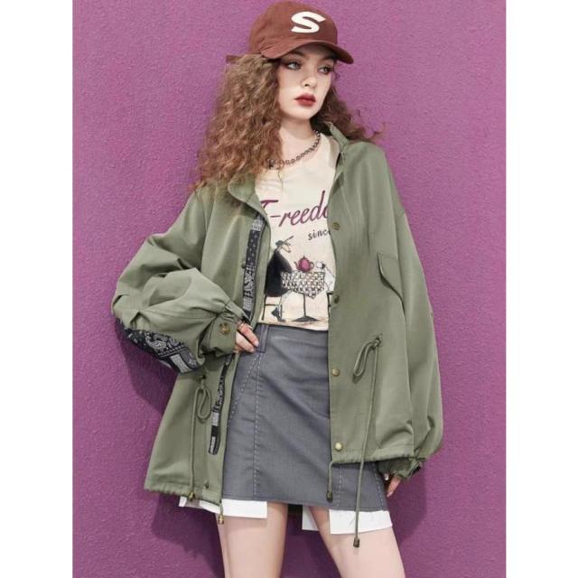 モッズジャケットレディースマウンテンパーカーミリタリージャケット春アウター