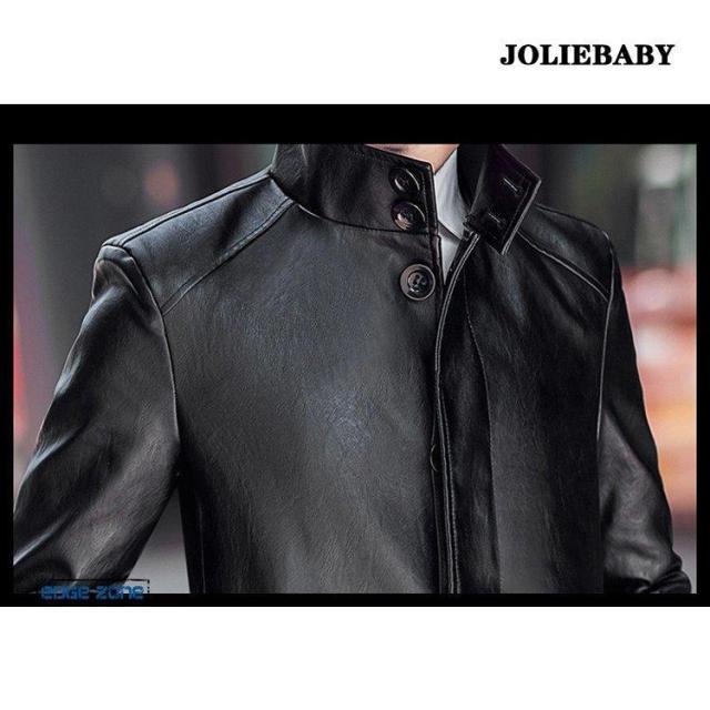 レザーコート メンズ ロングコート 厚手 革コート 革ジャン ビジネス