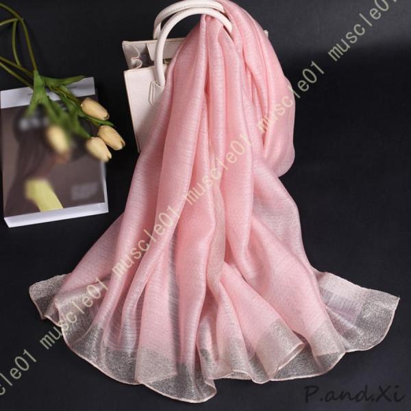 ストール 大判 薄手 シルク レディース 母の日のプレゼント 冷房対策 UVカット ショール 無地 薄手 羽織り お洒落 日焼け止め 多用途 春 夏 秋 冬 誕生日