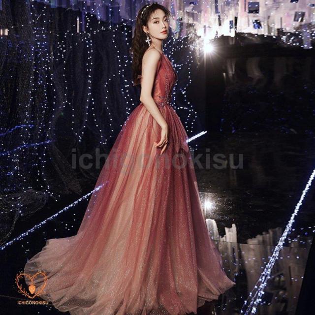 ロングドレス カラードレス ウェディングドレス ワンピース パーティードレス 演奏会 発表会 二次会 コンサート舞台 卒業式 同窓会 披露宴 謝恩会