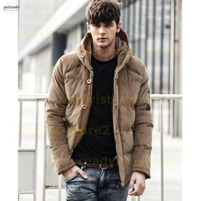 ダウンジャケット シープスキンカーハイドパッチワーク羊革 レザー