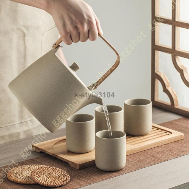 土瓶急須 湯呑み 茶敷セット 急須セット 湯呑みセット ペア おしゃれ