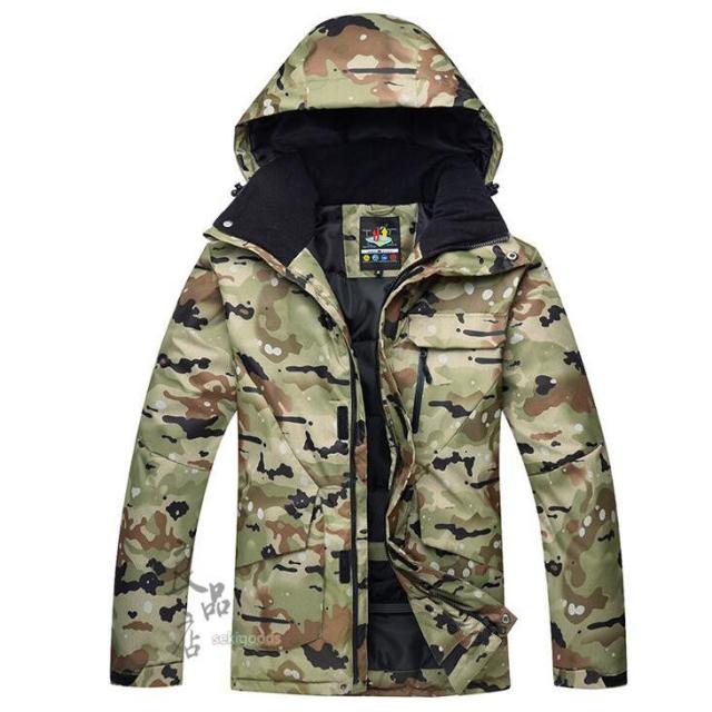 スノボ 迷彩 スノーボード ジャケット スキーウェア 上下セット レディース メンズ 迷彩 スノーボード