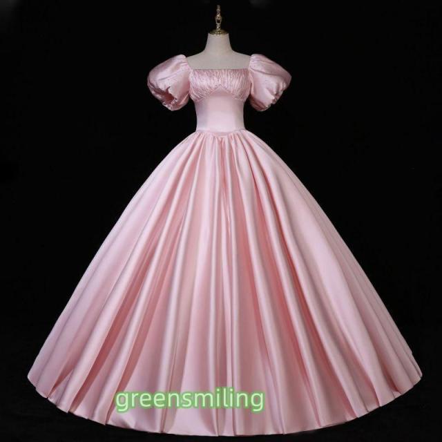 カラードレス 演奏会 グリーン レッド イー オレンジ ブラウン