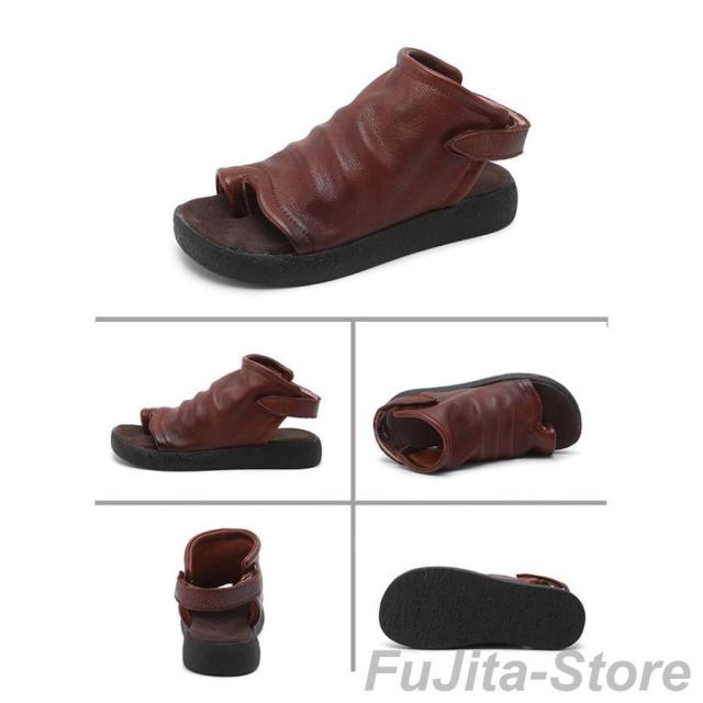 シューズ サンダル ナチュラル ファッション 春 本革 レザーサンダル