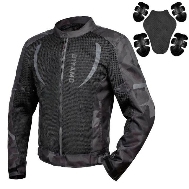 ジャケット バイクジャケット バイクウェア プロテクタージャケット ライディングジャケット オートバイウエア 防風 スポーツ ショック吸収 防護力 内部に防具がある