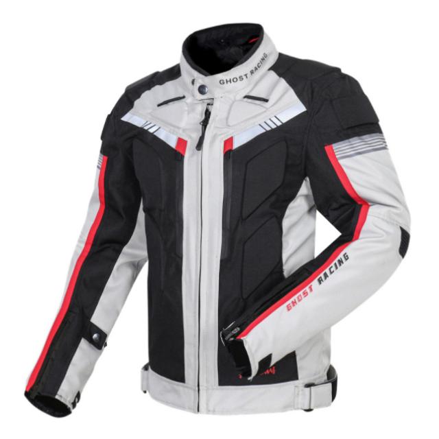 バイクジャケット バイクウェア レーシングウエア インナーとパッド付き ライディングウェア メンズ