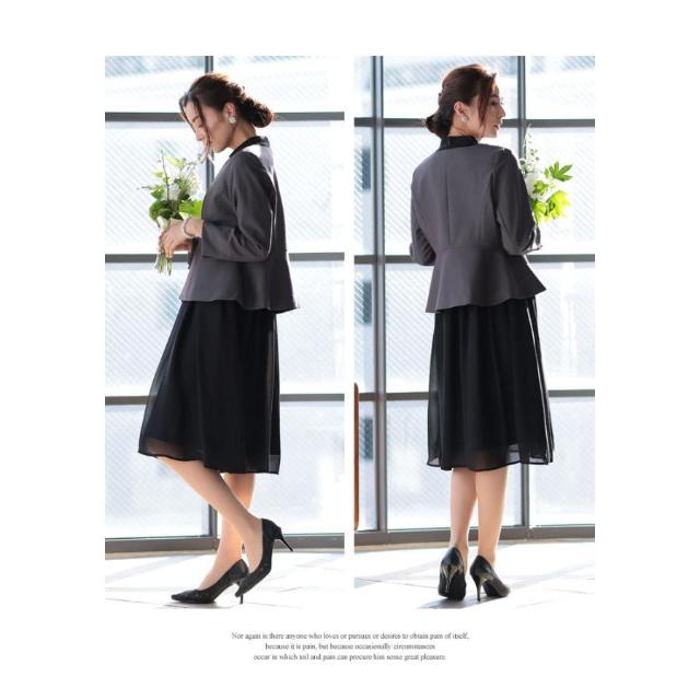 パーティードレス レディース 春 夏 春夏 黒 結婚式 ワンピース