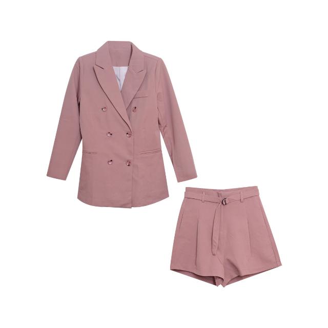 セットアップ レディース スーツ 春 夏 春夏 紺 ジャケット 2点セット