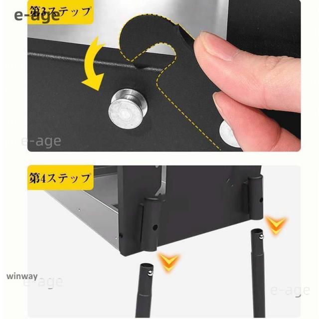 家庭用グリル屋外バーベキュー家庭用無煙バーベキューグリル折りたたみ