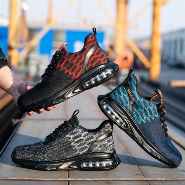 安全靴 おしゃれ メンズ レディース スニーカー 作業靴 通気 クッション 踏み抜き防止 大きい 軽い 夏 滑りにくい 軽量 つま先保護 大きいサイズ