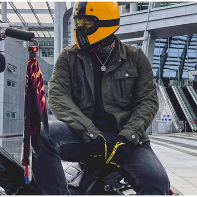 バイクジャケット 夏 メンズ オールメッシュ プロテクター装備 涼しい バイクウェア ライダースジャケット 男女兼用　メッシュジャケット 春夏秋用_7